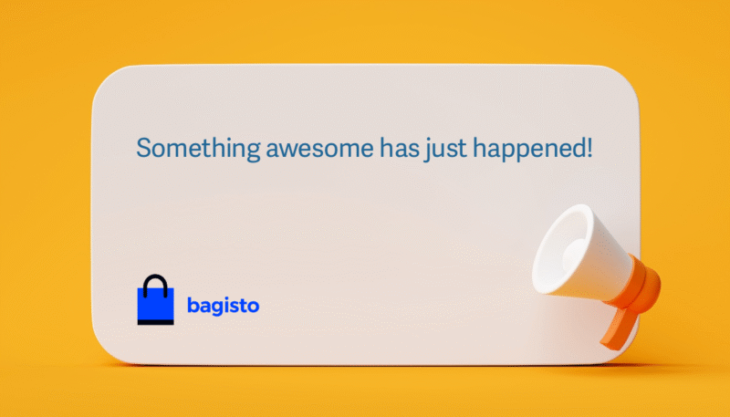 Bagisto Toaster Notification